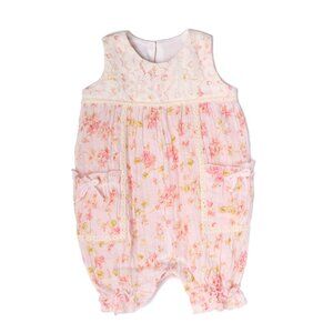 Isobella & Chloe NWT Romper Pretty In Pink